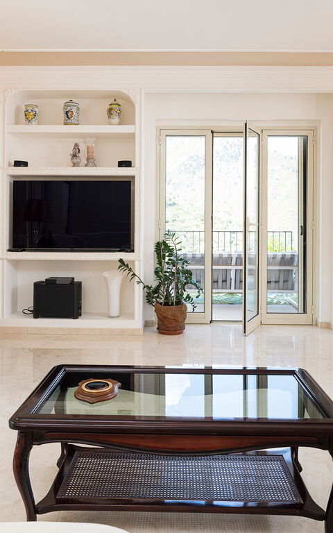 Villa Giutitta: Living Room