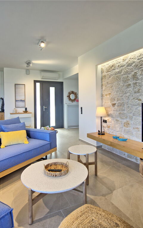 Villa Acropolitana: Kitchen, Living Room