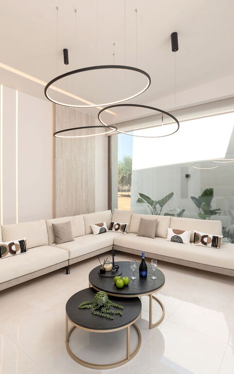 Villa El: Living Room