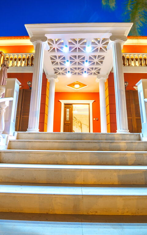 Iro Royal Villa: Building Exterior, Main Entrance, Outdoor