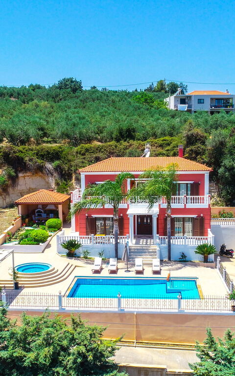 Iro Royal Villa: Building Exterior, Outdoor, Pool, Scenic View