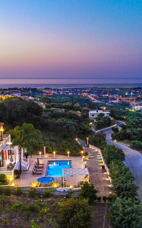 Iro Royal Villa: Building Exterior, Outdoor, Pool, Scenic View