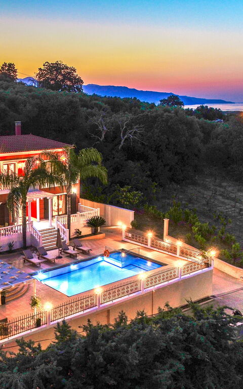 Iro Royal Villa: Building Exterior, Outdoor, Pool, Scenic View