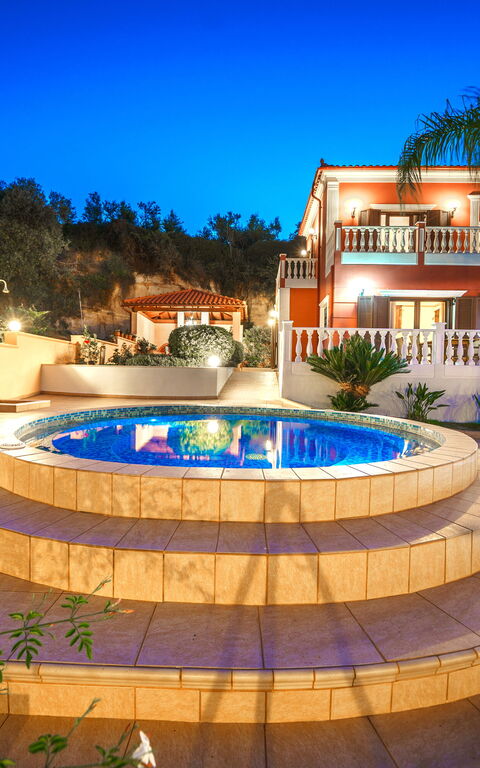 Iro Royal Villa: Building Exterior, Hot Tub, Outdoor, Pool