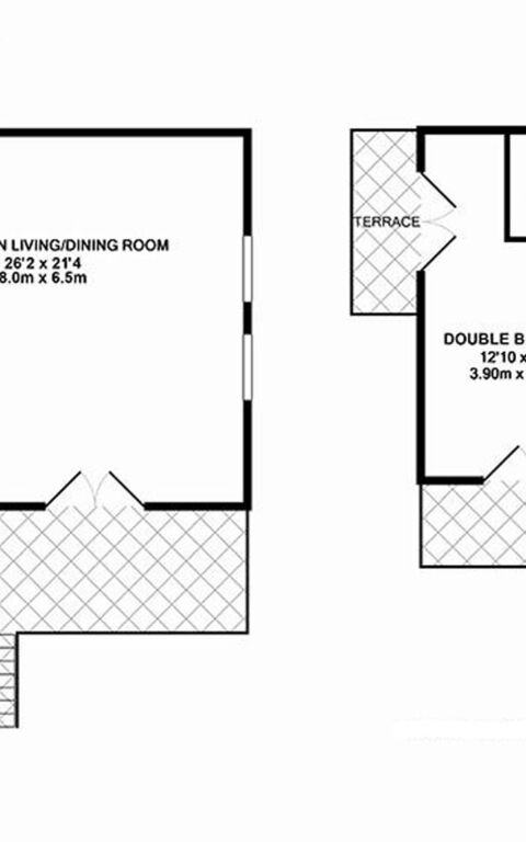 Iro Royal Villa: Planimetry