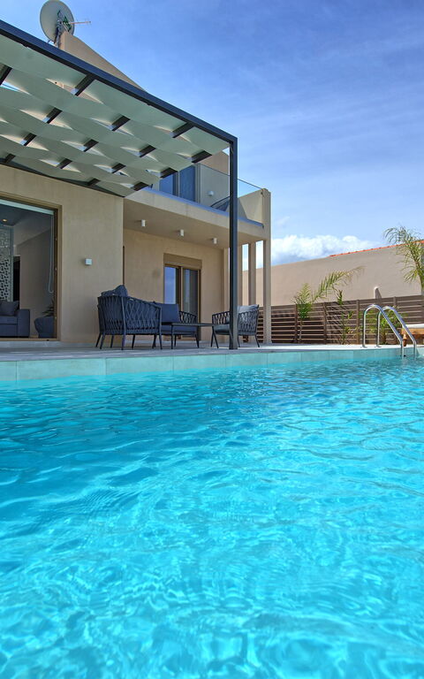 Villa Silentium Ionia: Balcony / Terrace / Patio, Building Exterior, Outdoor, Pool