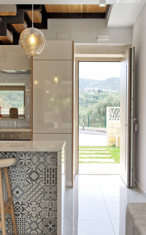 Villa Silentium Olia: Dining Room, Kitchen, Living Room