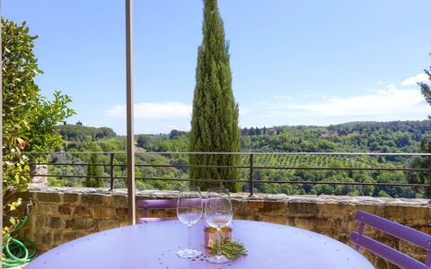 Accommodation La Pergola: Balcony / Terrace / Patio, Scenic View