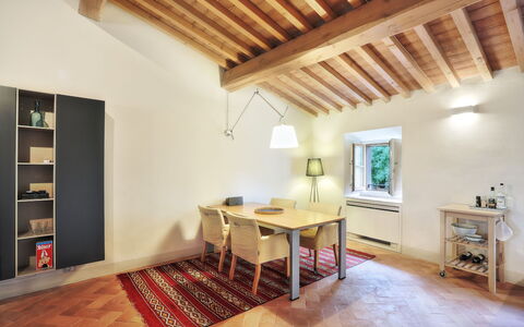 Accommodation La Terrazza: Dining Room