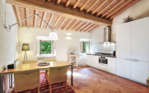 Accommodation La Terrazza: Dining Room, Kitchen