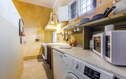 Accommodation Vinaccia: Kitchen