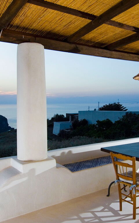 L'ulivo Di Pollara: Balcony / Terrace / Patio, Building Exterior, Outdoor, Scenic View