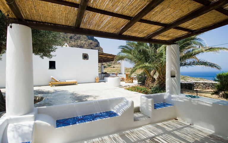 L'ulivo Di Pollara: Balcony / Terrace / Patio, Building Exterior, Outdoor, Scenic View