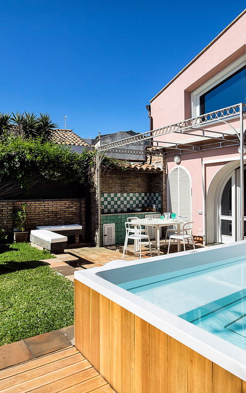 Casa Tecla: Garden, Pool