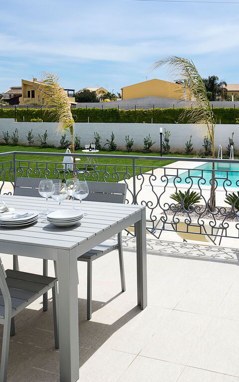 Villa Rita: Building Exterior, Garden, Outdoor, Pool