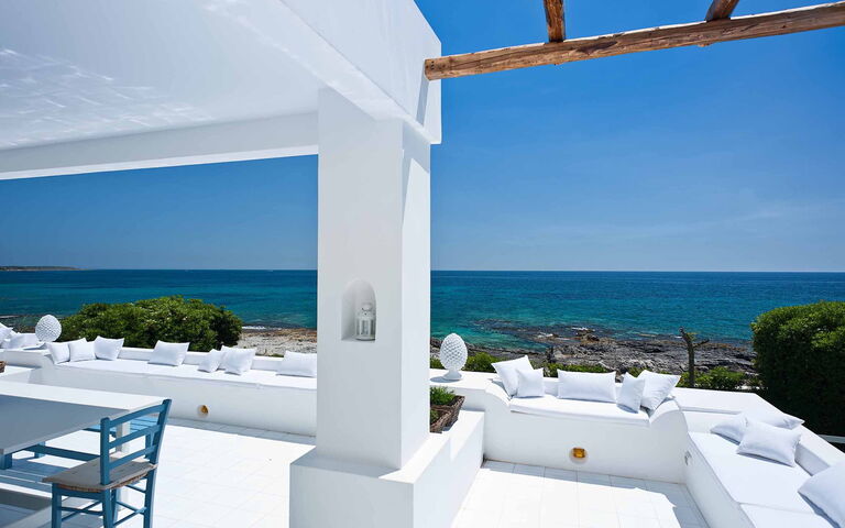 Casa Blu: Balcony / Terrace / Patio, Building Exterior, Outdoor