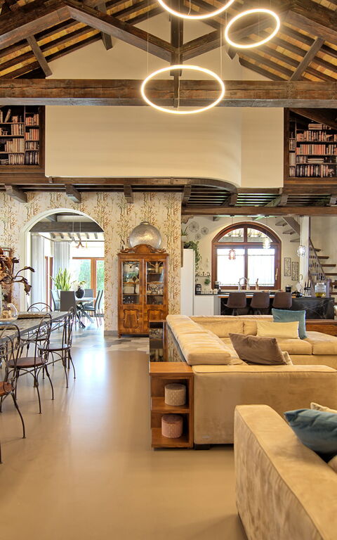 Villa Tagliaferri: Dining Room, Living Room