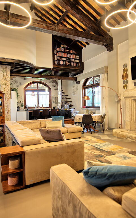 Villa Tagliaferri: Living Room