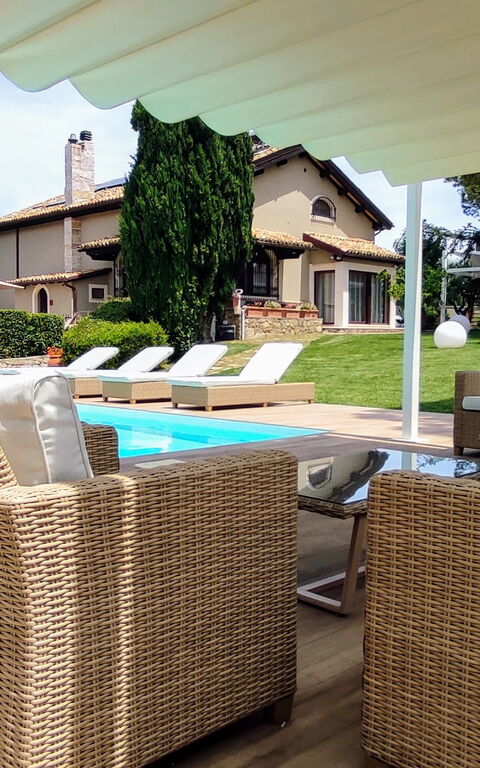Villa Tagliaferri: Garden, Pool
