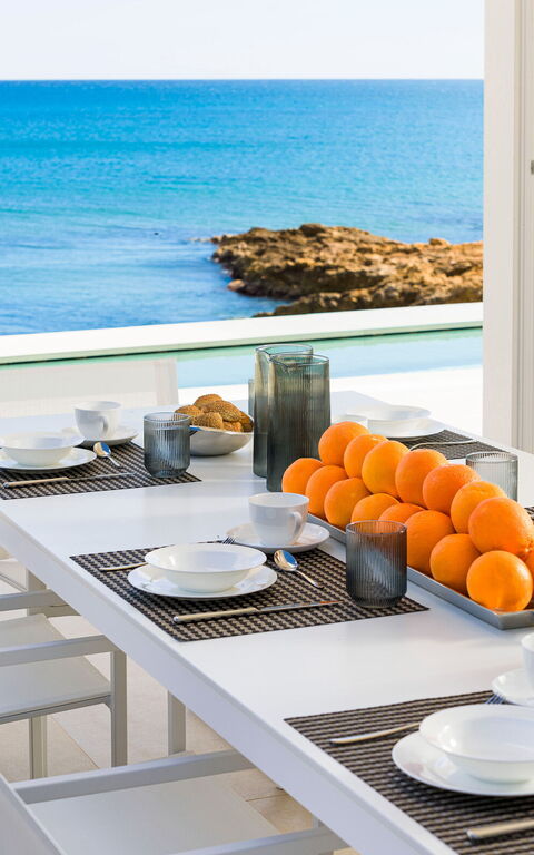 Bedda Matri: Balcony / Terrace / Patio, Building Exterior, Food, Outdoor, Pool, Scenic View