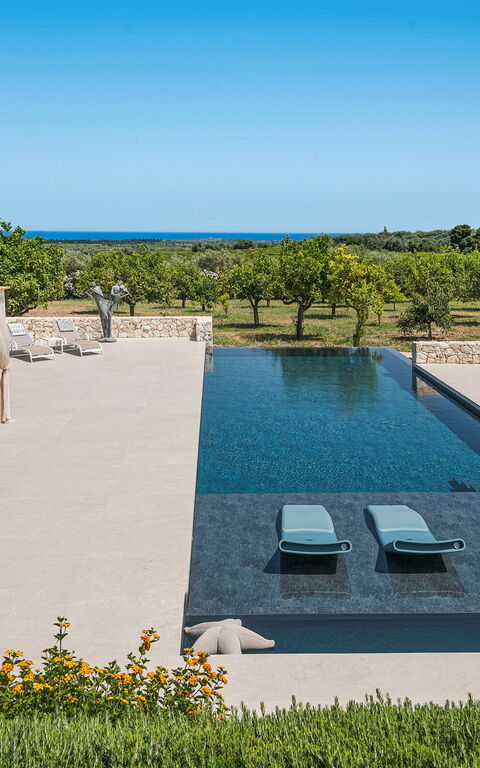 Pigna Blue: Building Exterior, Outdoor, Pool, Scenic View