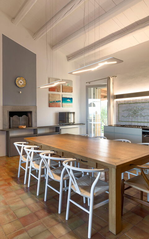 Pigna Blue: Dining Room, Kitchen