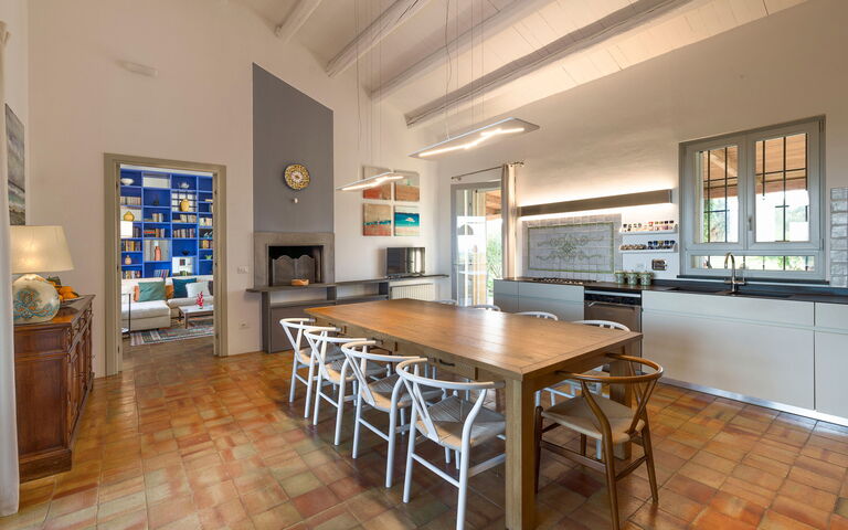Pigna Blue: Dining Room, Kitchen