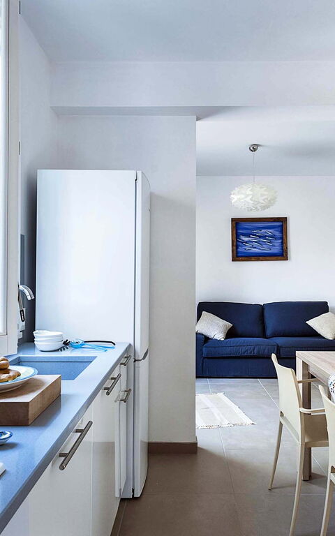 Lisca Bianca: Kitchen, Living Room