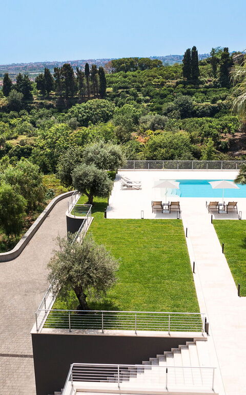 Villa Gianos: Building Exterior, Garden, Outdoor, Pool