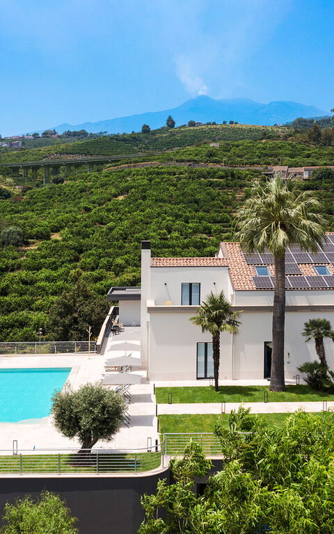 Villa Gianos: Building Exterior, Garden, Outdoor, Pool