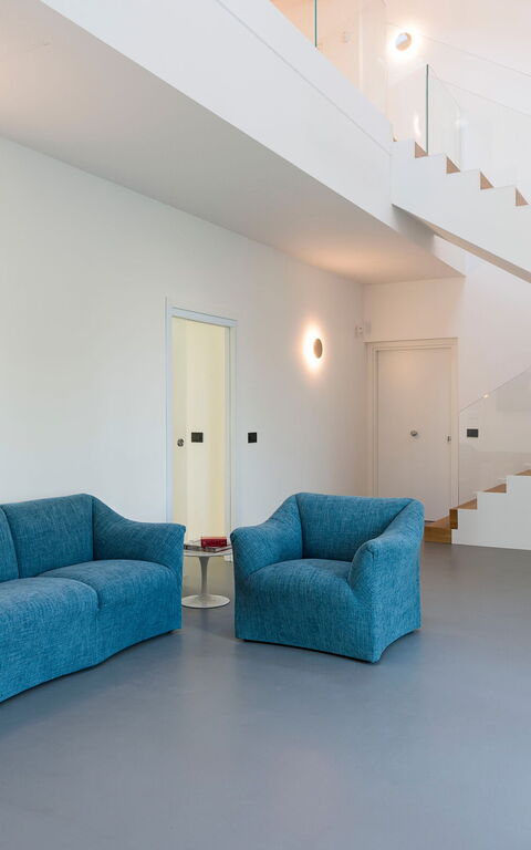 Villa Gianos: Living Room