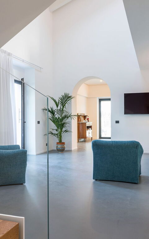 Villa Gianos: Living Room