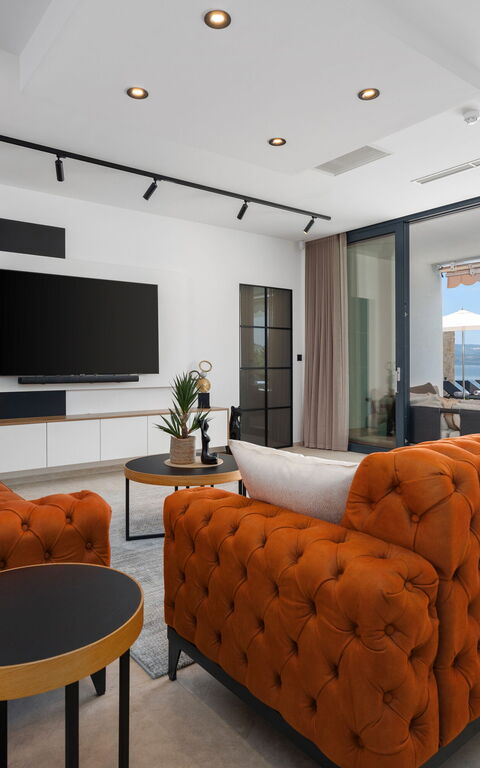 Villa Sea Breeze: Living Room