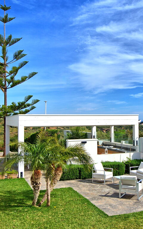 Villa Demetra: Balcony / Terrace / Patio, Building Exterior, Garden, Outdoor