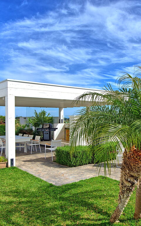 Villa Demetra: Balcony / Terrace / Patio, Building Exterior, Garden, Outdoor