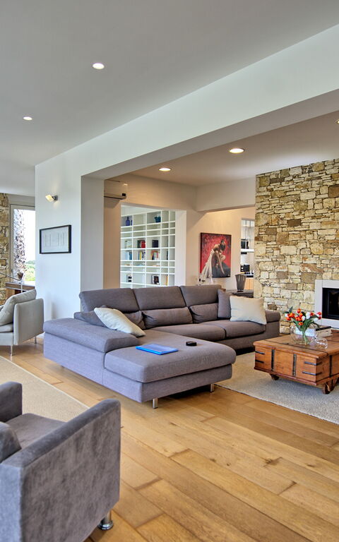 Villa Demetra: Living Room
