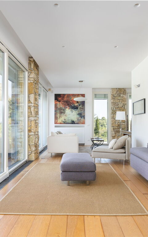 Villa Demetra: Living Room