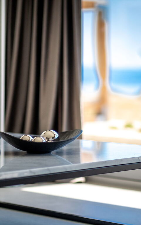 Villa Steropa: Balcony / Terrace / Patio, Living Room, Room Detail