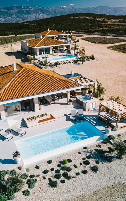 Villa Steropa: Building Exterior, Hot Tub, Pool