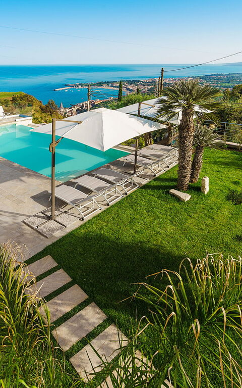 Grand Tour Villa: Building Exterior, Garden, Outdoor, Pool, Scenic View