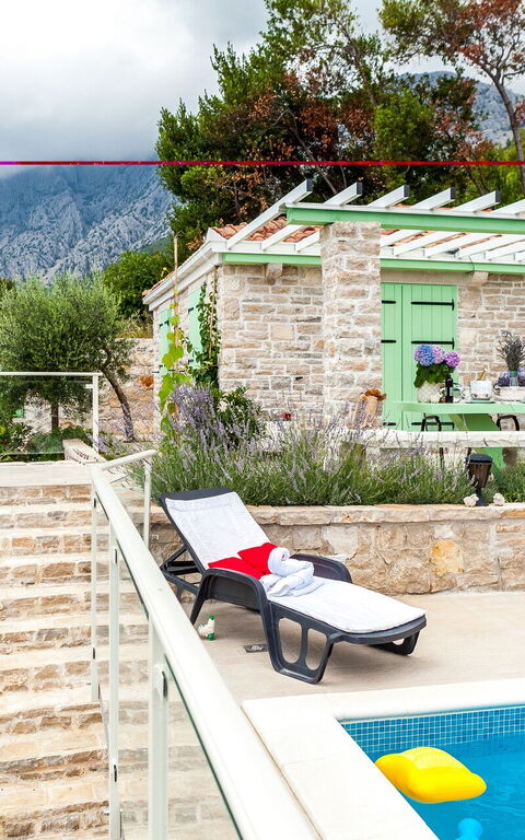 Villa Azurit: Balcony / Terrace / Patio, Building Exterior, Outdoor, Pool