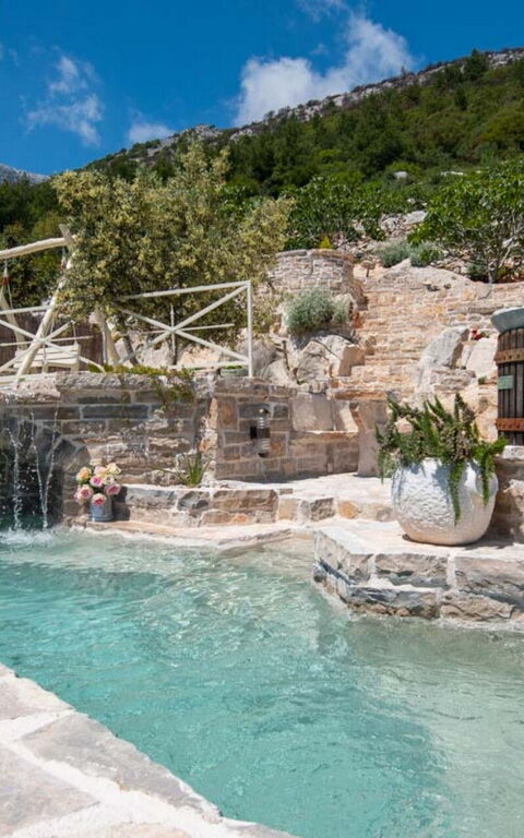 Villa Azurit: Balcony / Terrace / Patio, Hot Tub