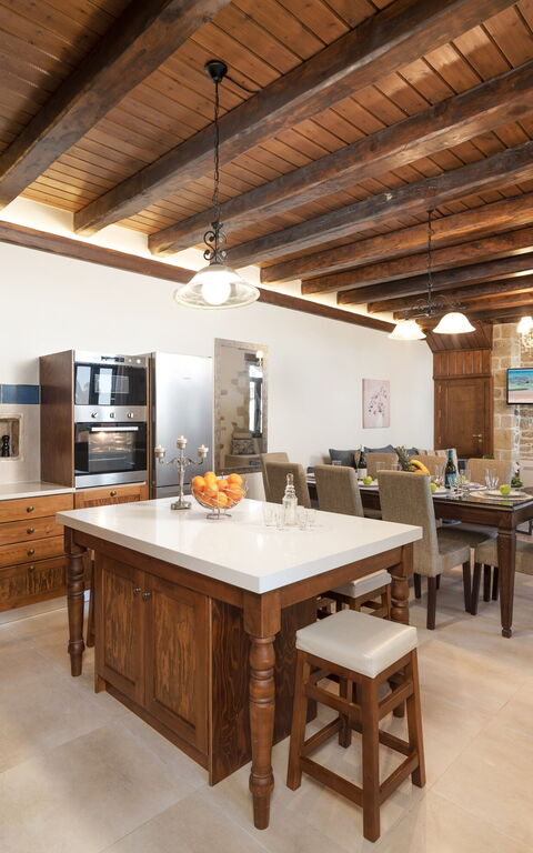 Villa Kois: Dining Room, Kitchen, Living Room