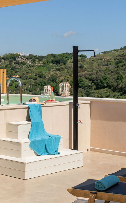 Villa Mirage: Building Exterior, Outdoor, Pool, Scenic View