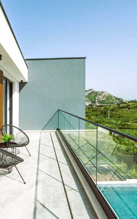 Villa Nikta: Balcony / Terrace / Patio, Outdoor, Pool