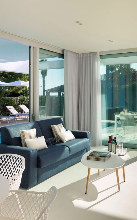 Villa Gadir: Living Room