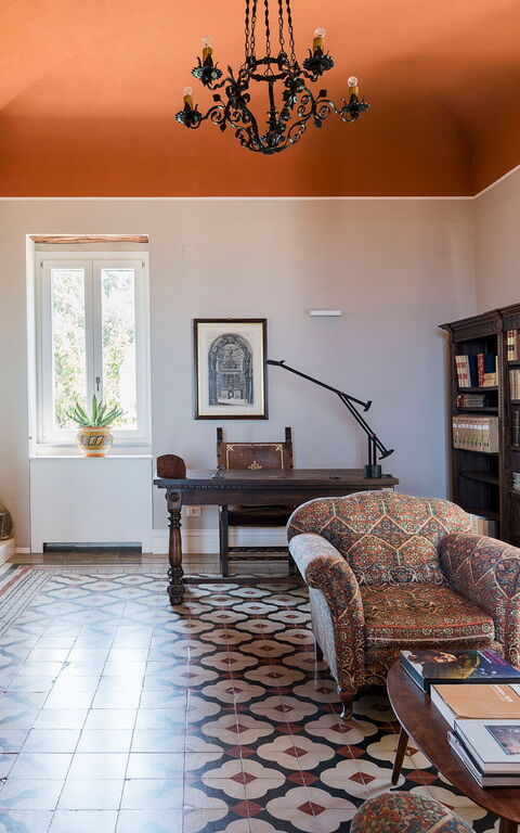 Villa Giuffrè: Living Room