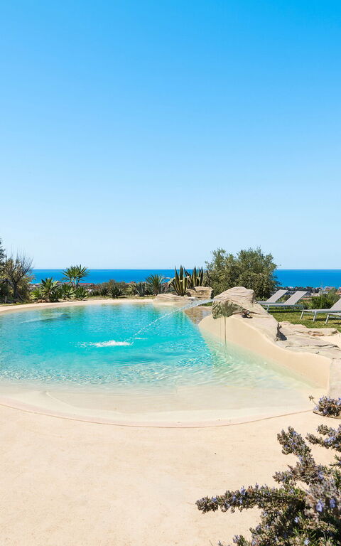 Villa Giuffrè: Building Exterior, Outdoor, Pool, Scenic View