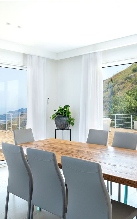 Villa Elysium: Dining Room, Living Room