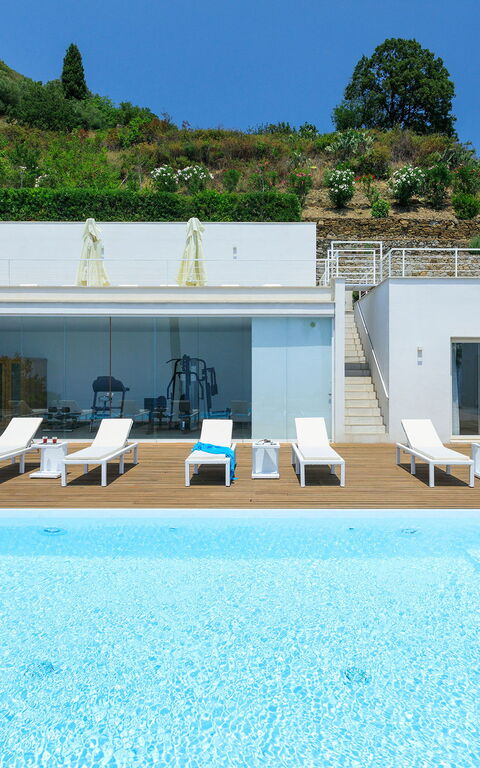 Villa Elysium: Building Exterior, Outdoor, Pool